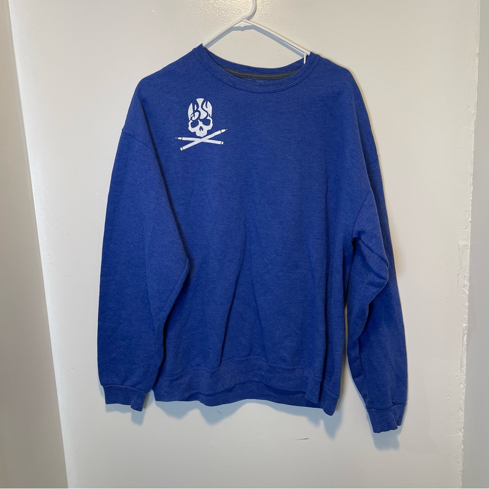 Fruit of the Loom Bateman's studio Blue Mens sweater size XL